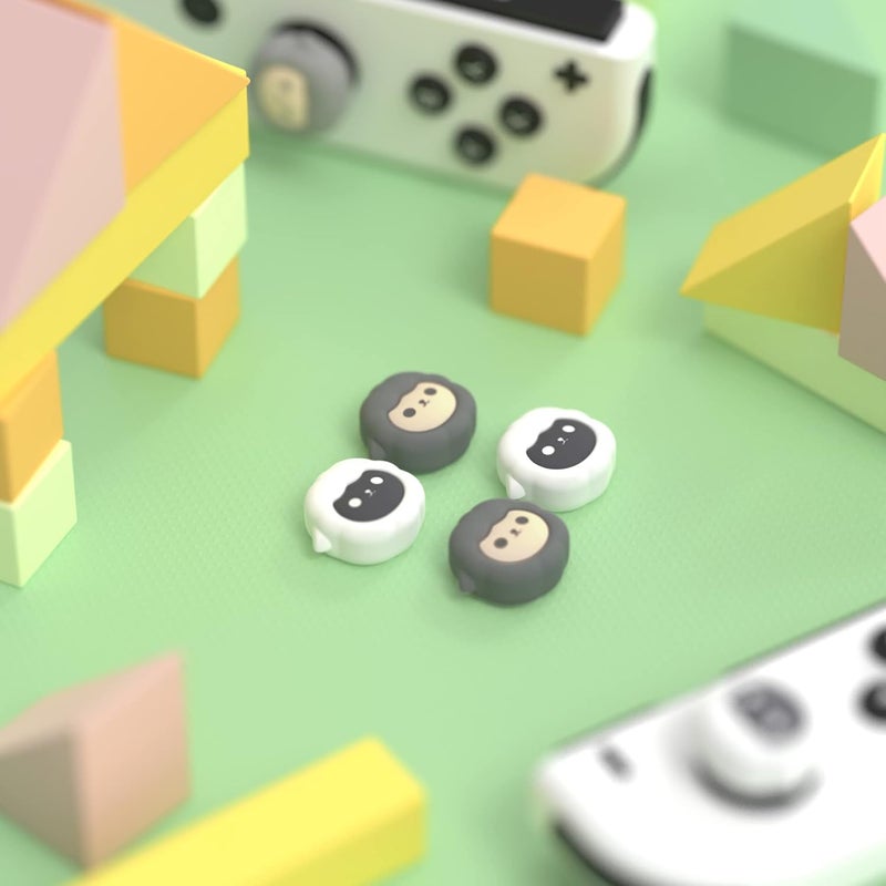 playvital Joystick Caps for Nintendo Switch, Thumbstick Caps for Switch Lite, Analog Cover for OLED Joycon Thumb Grips - Little Sheep - Image 3